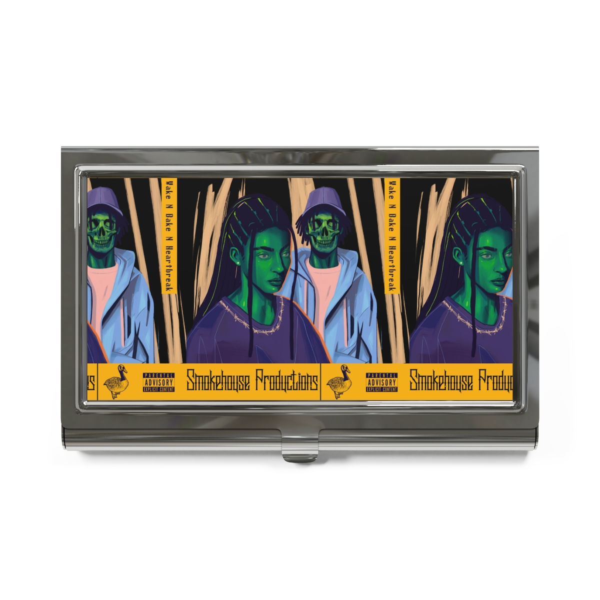 Wake N Bake N Heartbreak Business Card Holder