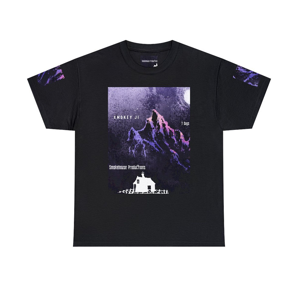 Thumbnail: 7 Days 8 Nights Unisex Heavy Cotton Tee