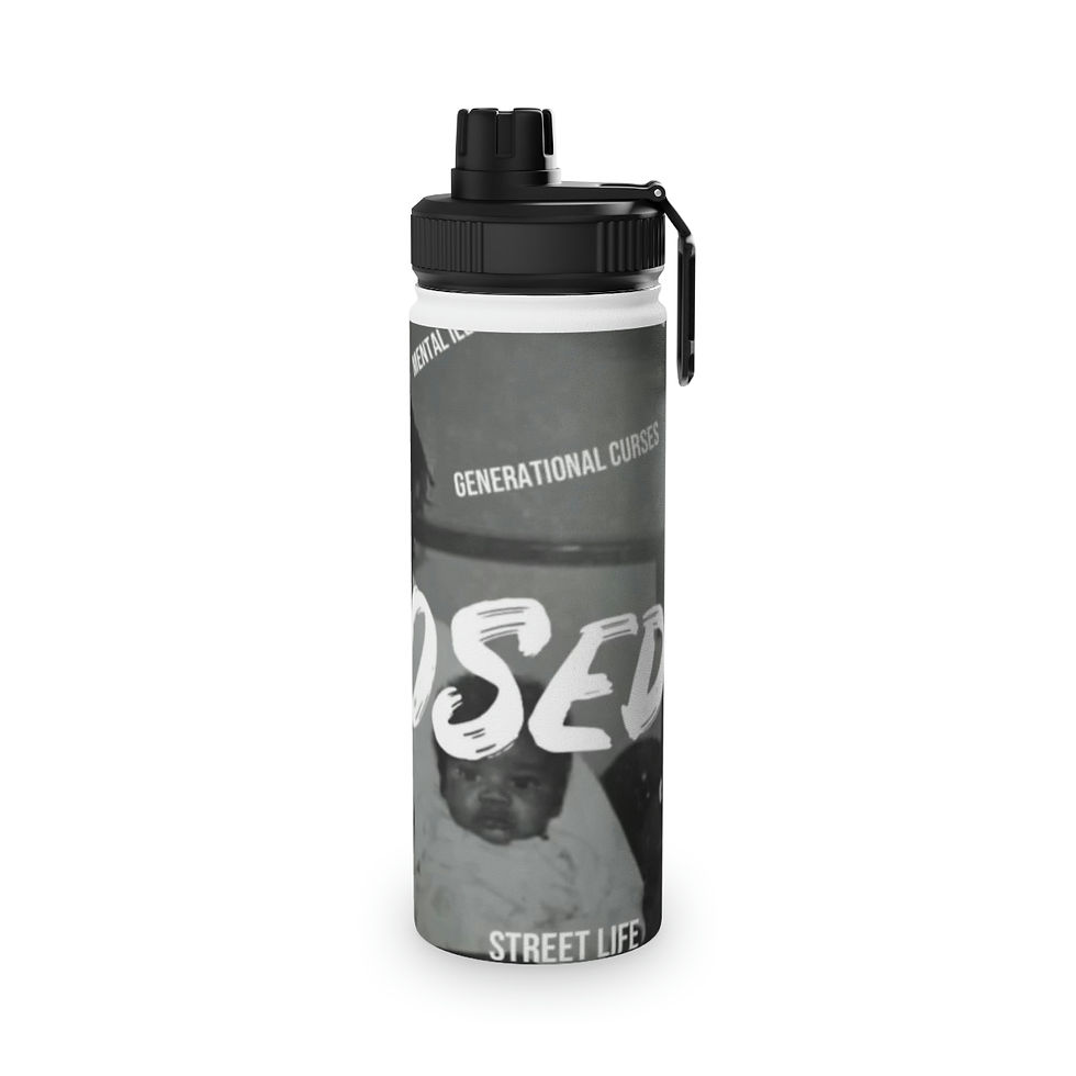 Thumbnail: Exposed Stainless Steel Water Bottle, Sports Lid