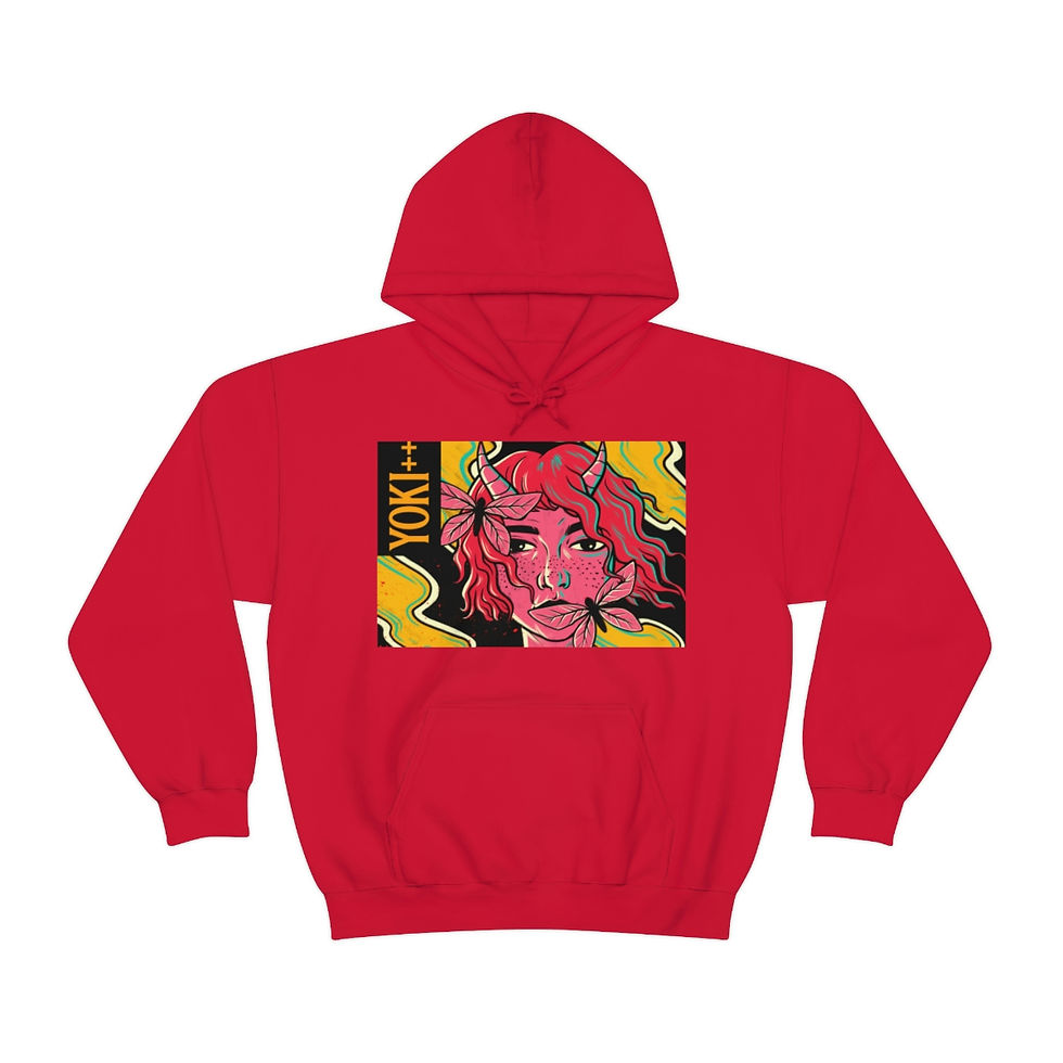 Thumbnail: Yoki++ Unisex Heavy Blend™ Hooded Sweatshirt