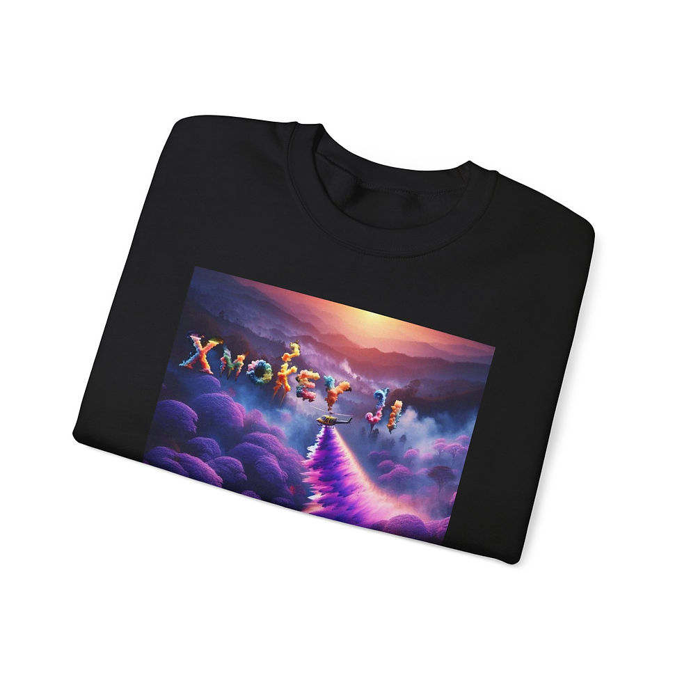 Thumbnail: Forest Fire Unisex Heavy Blend™ Crewneck Sweatshirt