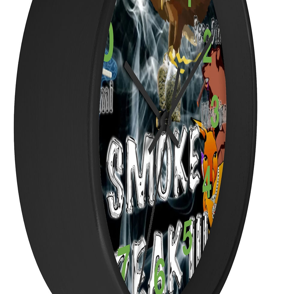 Thumbnail: Smoke Break III Wall clock