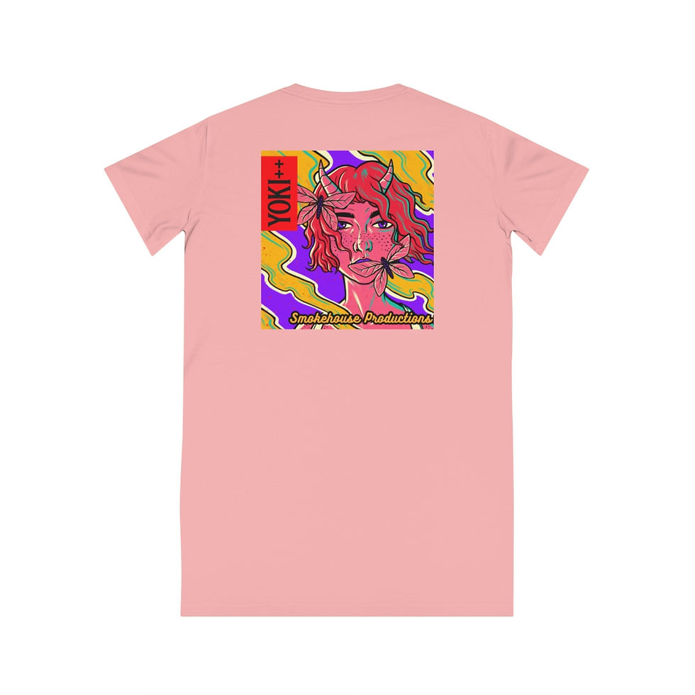 Thumbnail: Yoki++ Purple Spinner T-Shirt Dress