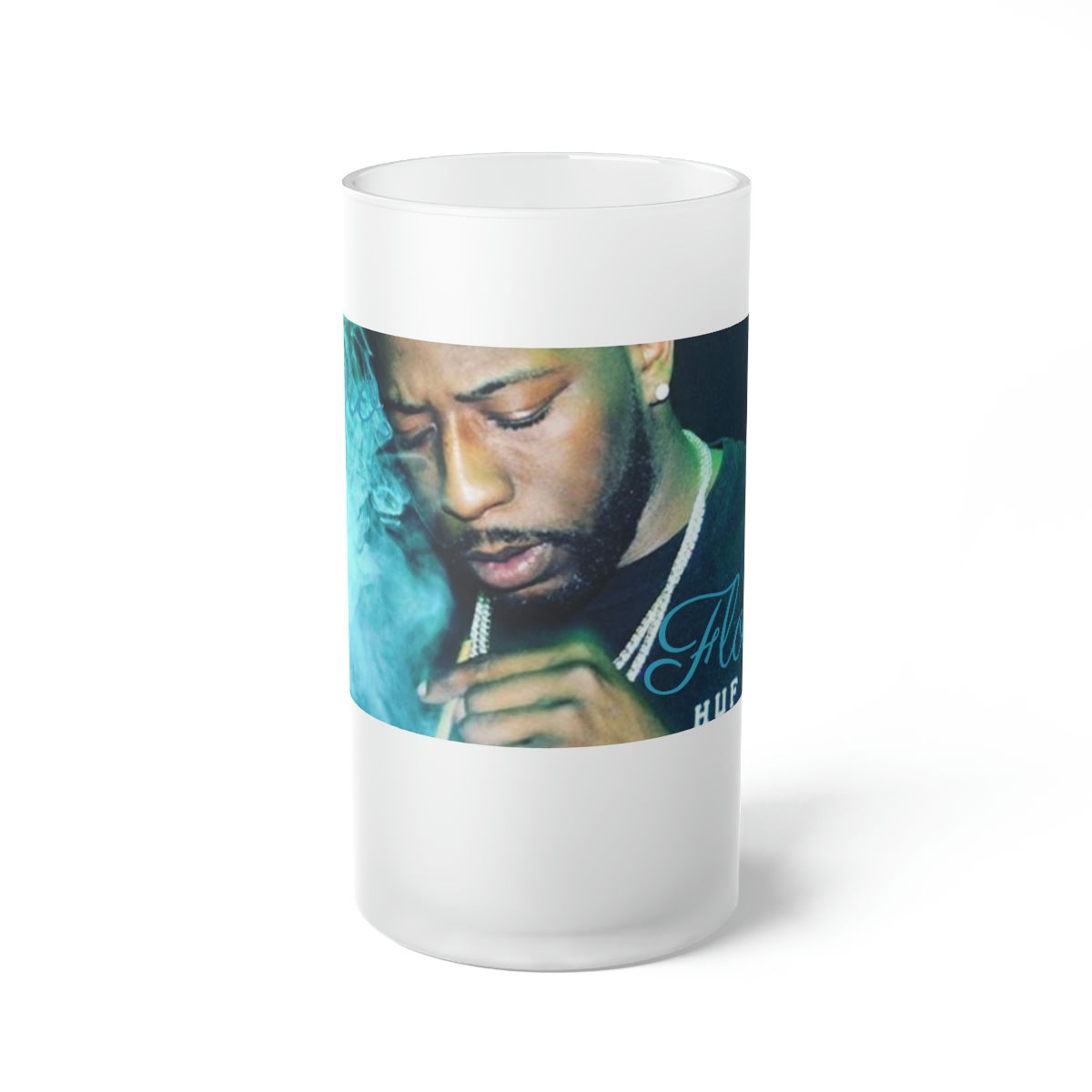 Flooded Frosted Glass Beer Mug