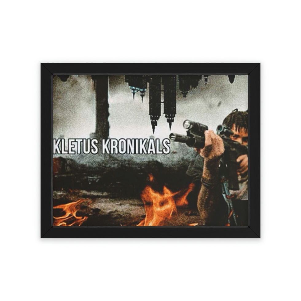 Thumbnail: Kletus Kronikals Framed Poster, Horizontal