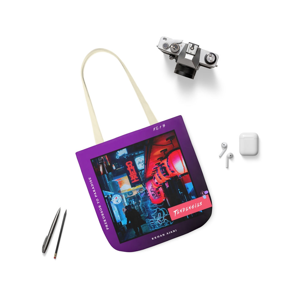 Thumbnail: Tendencies Polyester Canvas Tote Bag