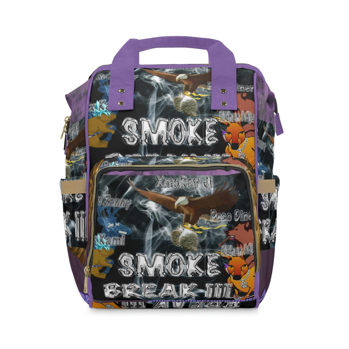 Smoke Break III Multifunctional Diaper Backpack