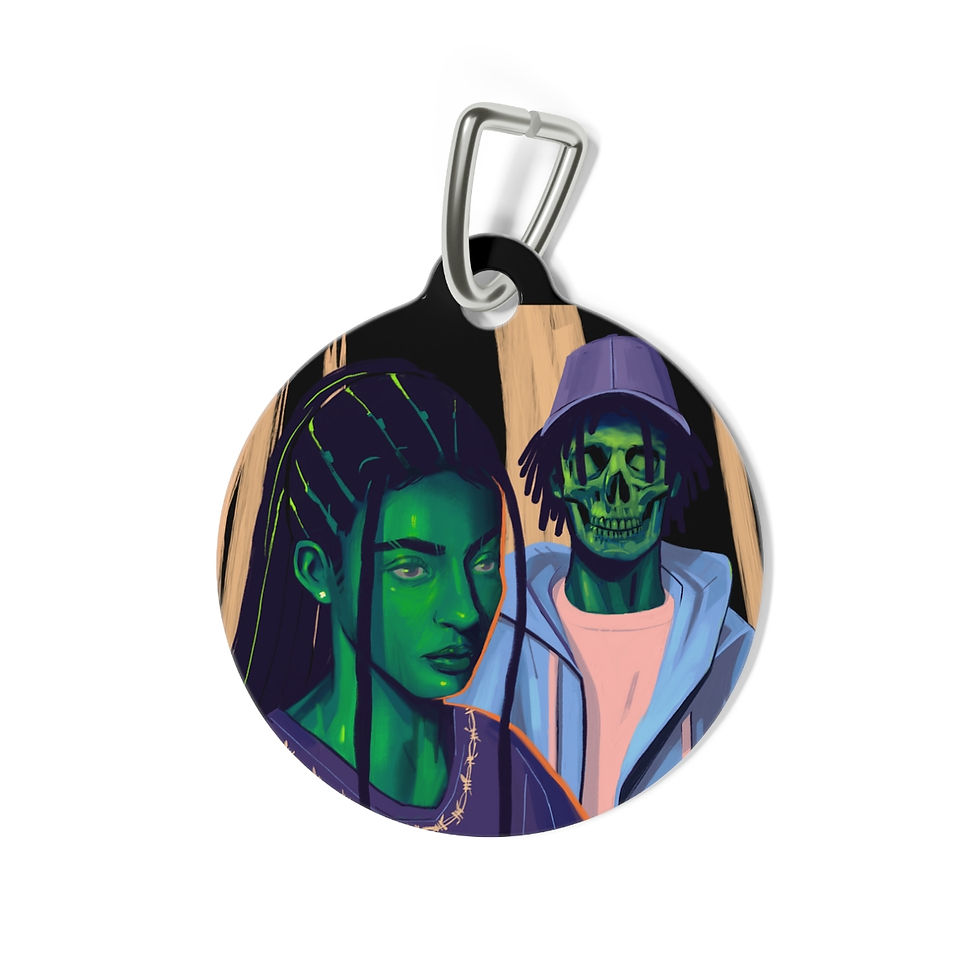 Thumbnail: Wake N Bake N Heartbreak  Pet Tag