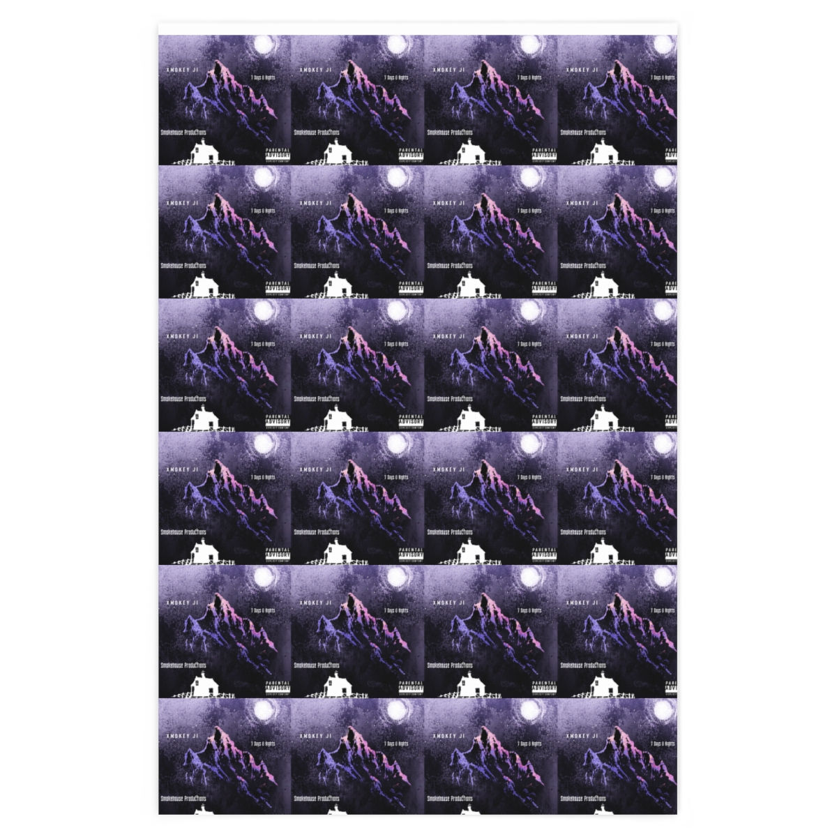 7 Days 8 Nights Wrapping Paper 