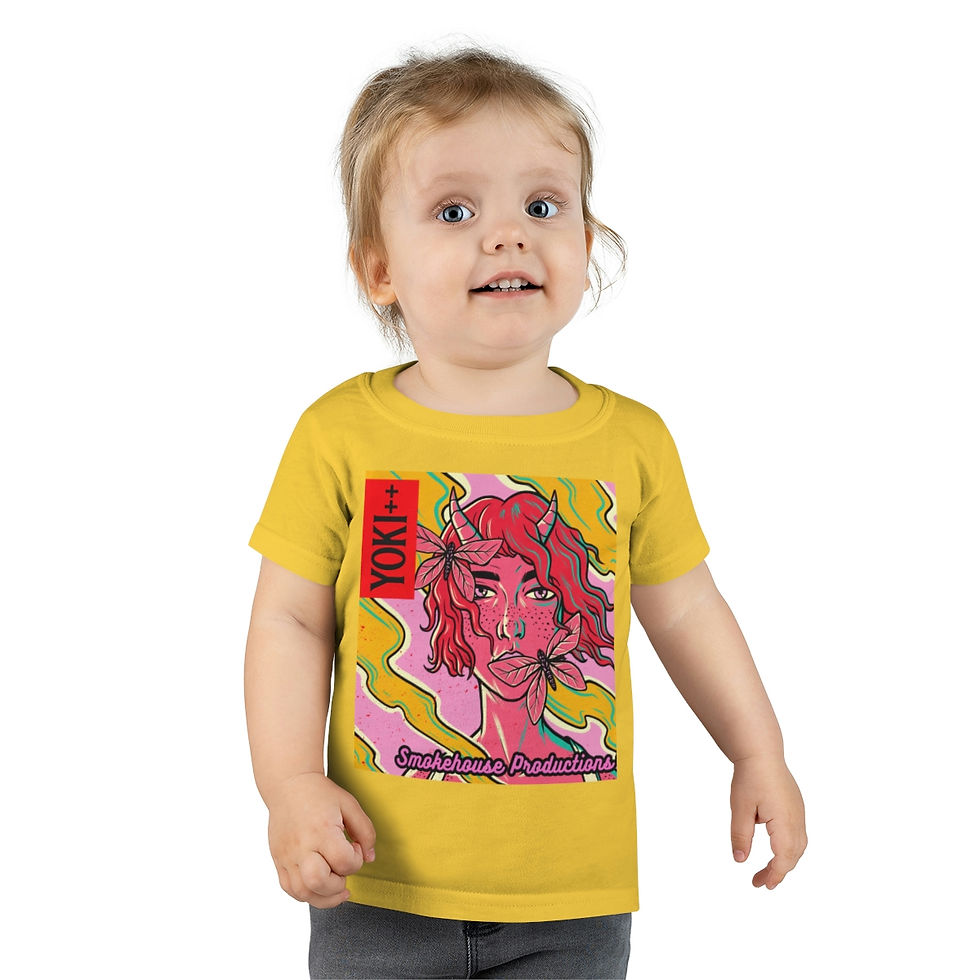Thumbnail: Yoki++ Pink Toddler T-shirt