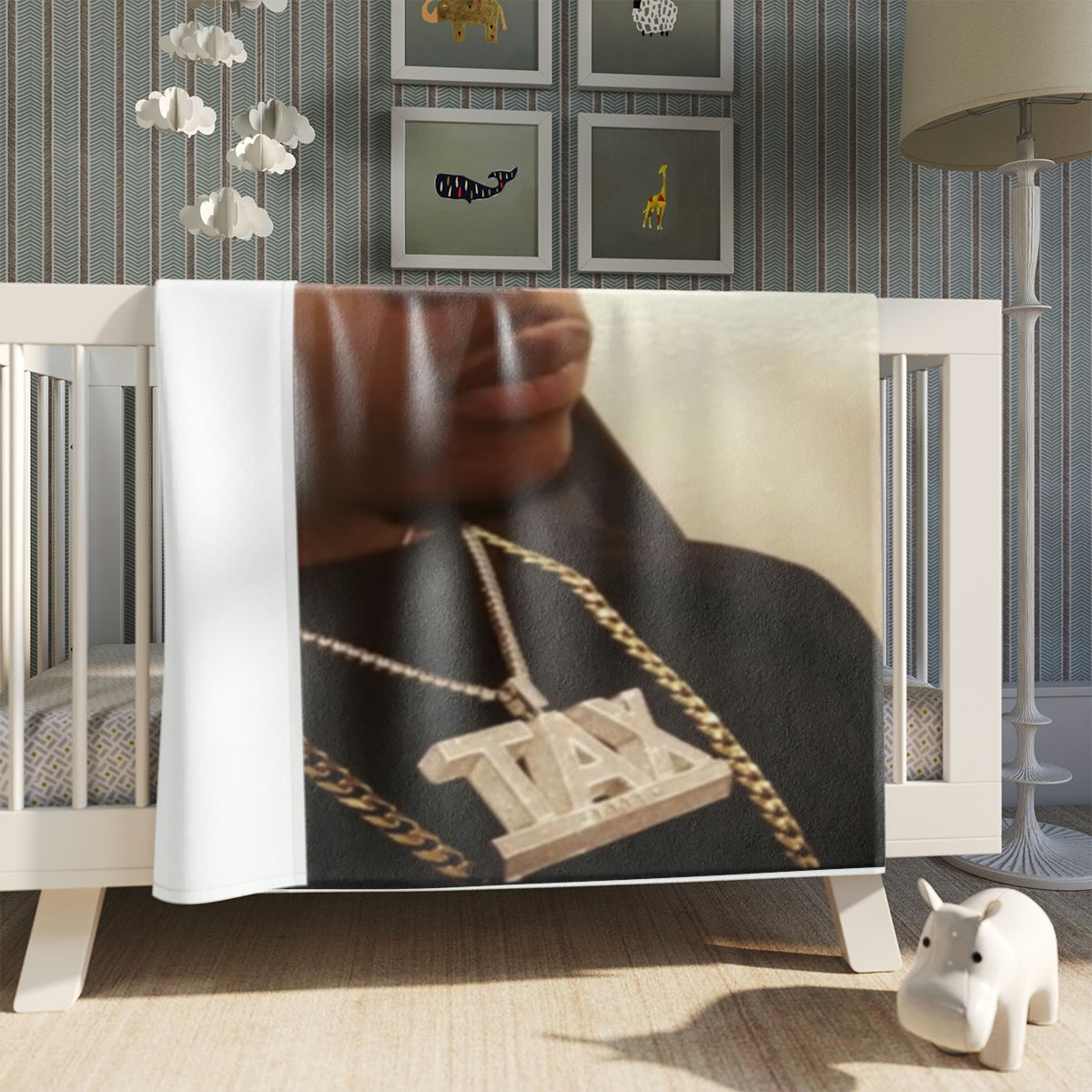 Smoke BreakThrow Blanket