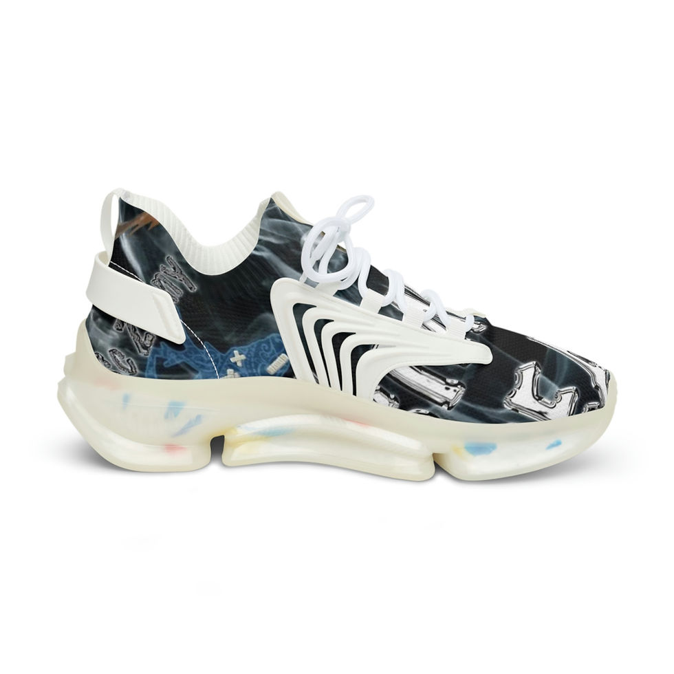 Thumbnail: Smoke Break III Men's Mesh Sports Sneakers
