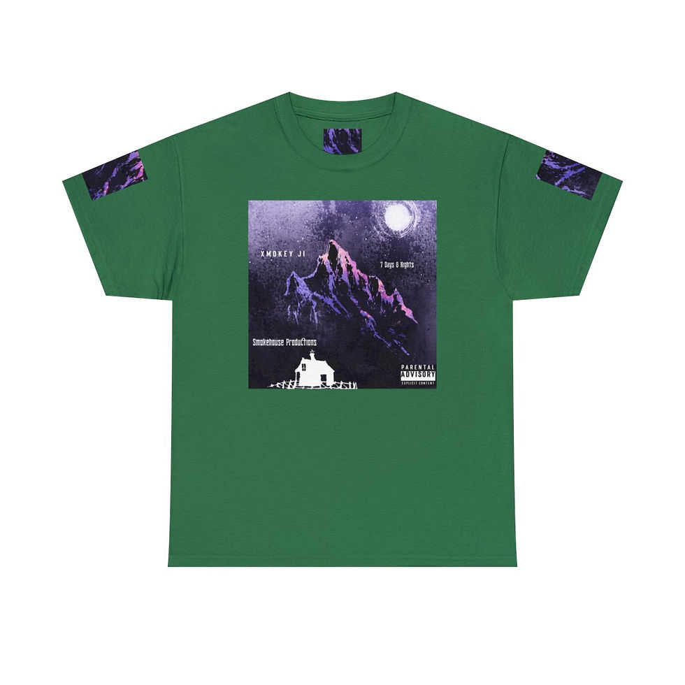 Thumbnail: 7 Days 8 Nights Unisex Heavy Cotton Tee V2