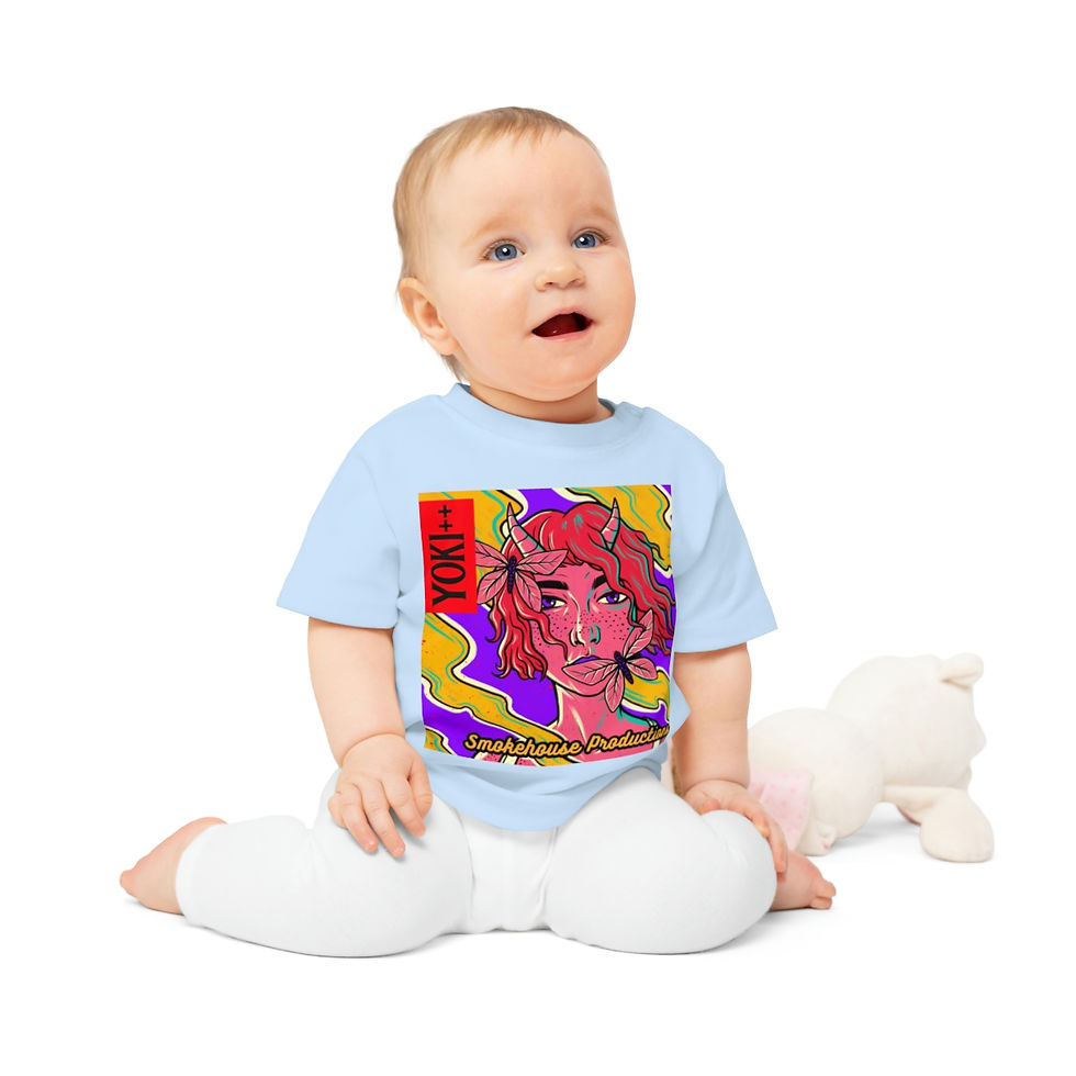 Thumbnail: Yoki++ Purple Baby T-Shirt