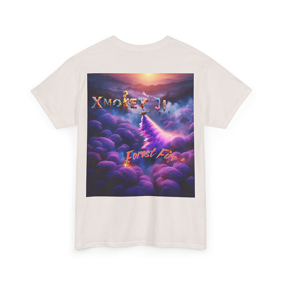 Thumbnail: Forest Fire Unisex Heavy Cotton Tee
