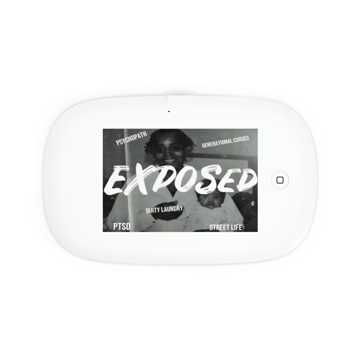 Exposed UV Phone Sanitizer and Wireless Charging Pad