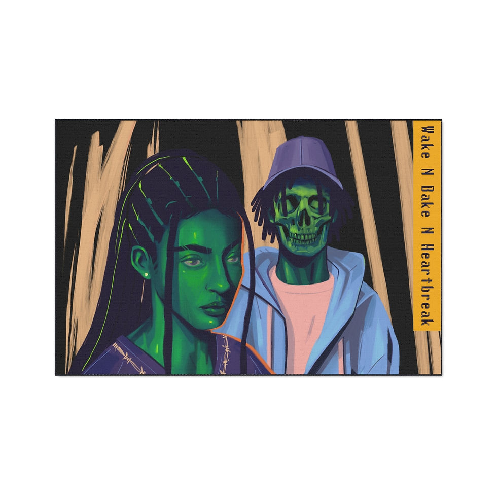 Thumbnail: Wake N Bake N Heartbreak Heavy Duty Floor Mat