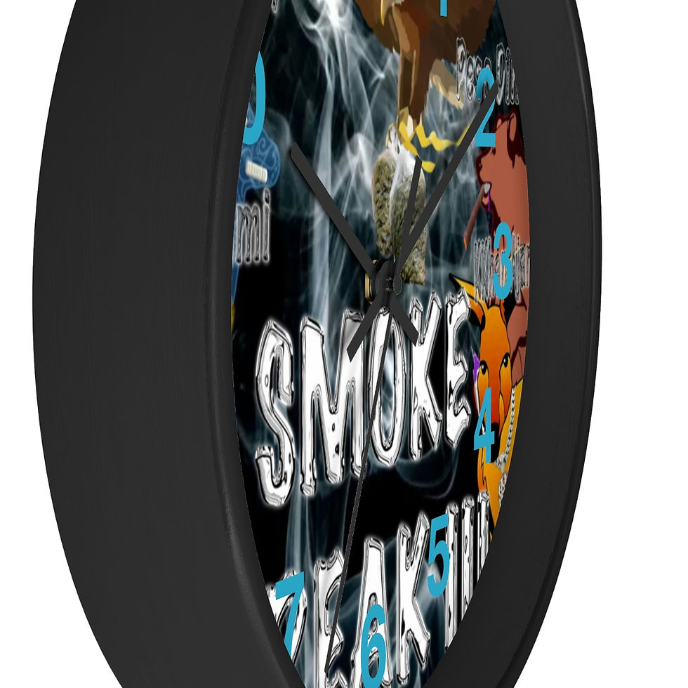 Thumbnail: Smoke Break III Wall clock