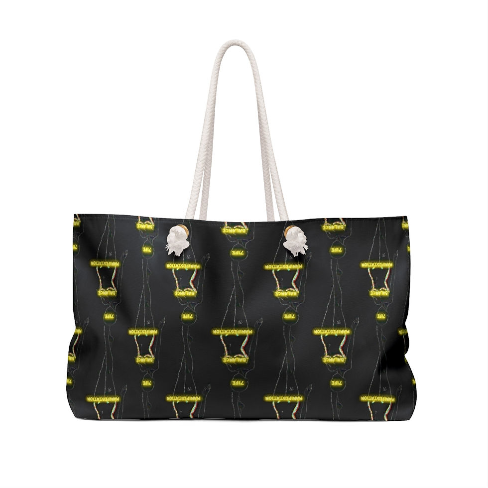 Thumbnail: 7ife Balance & Manifestation Weekender Bag