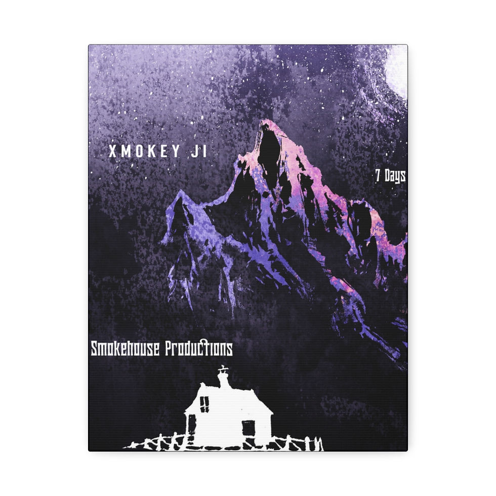 Thumbnail: 7 Days 8 Nights Satin Canvas, Stretched