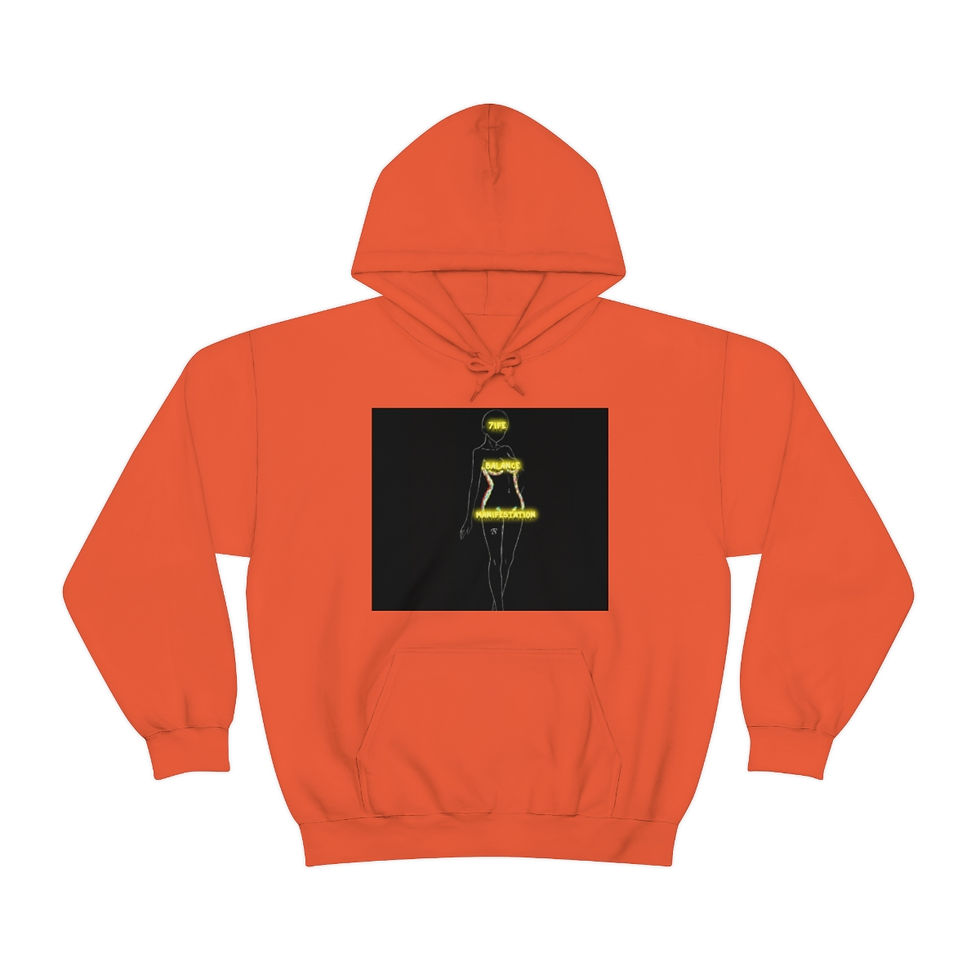 Thumbnail: 7ife Balance & Manifestation Hooded Sweatshirt