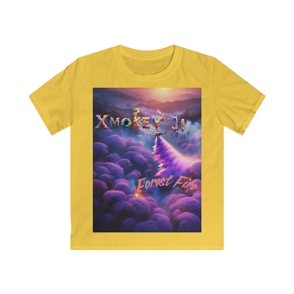 Thumbnail: Forest Fire Kids Softstyle Tee