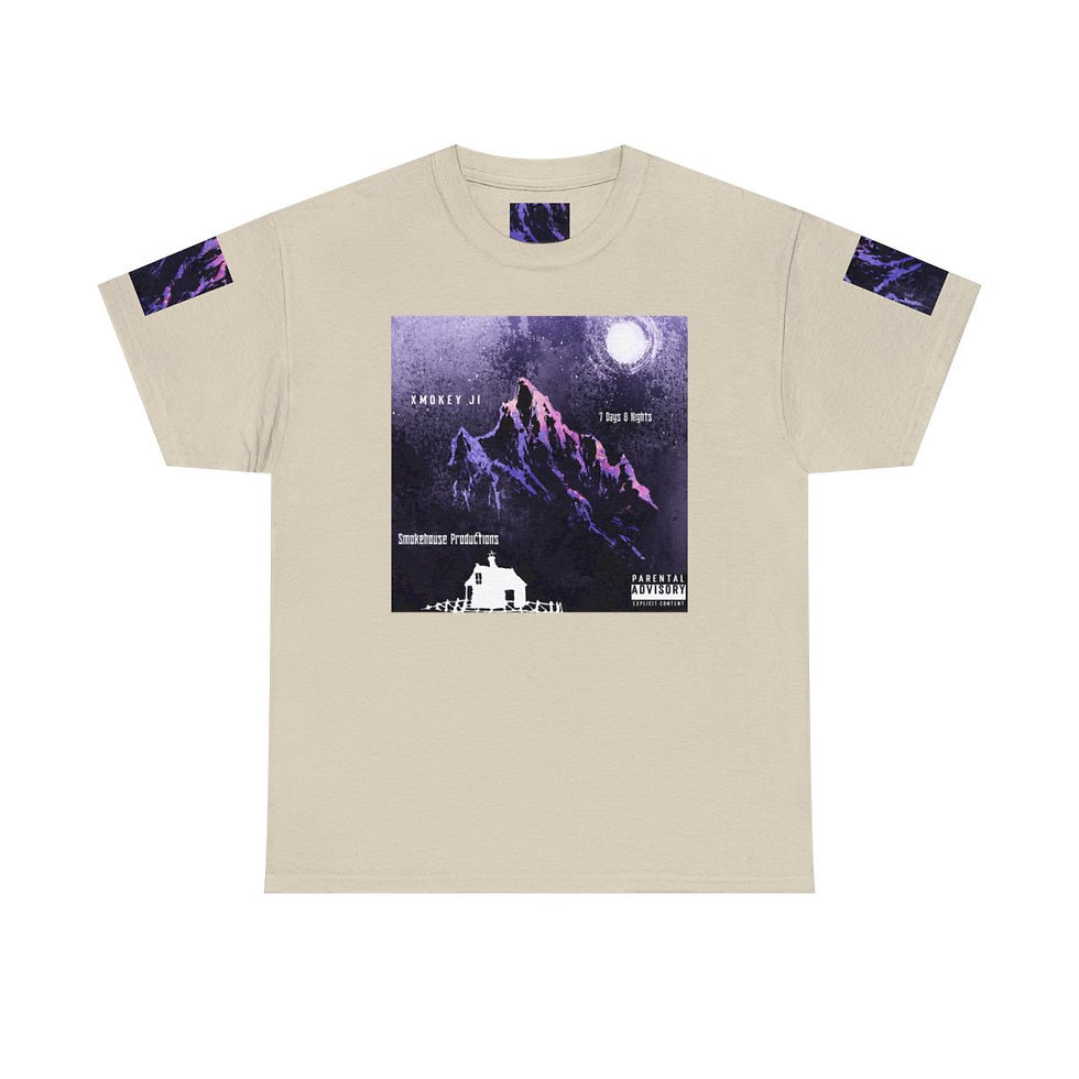 Thumbnail: 7 Days 8 Nights Unisex Heavy Cotton Tee