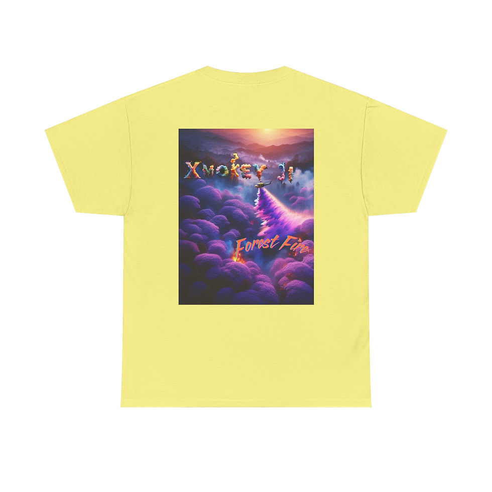 Thumbnail: Forest Fire Unisex Heavy Cotton Tee V2