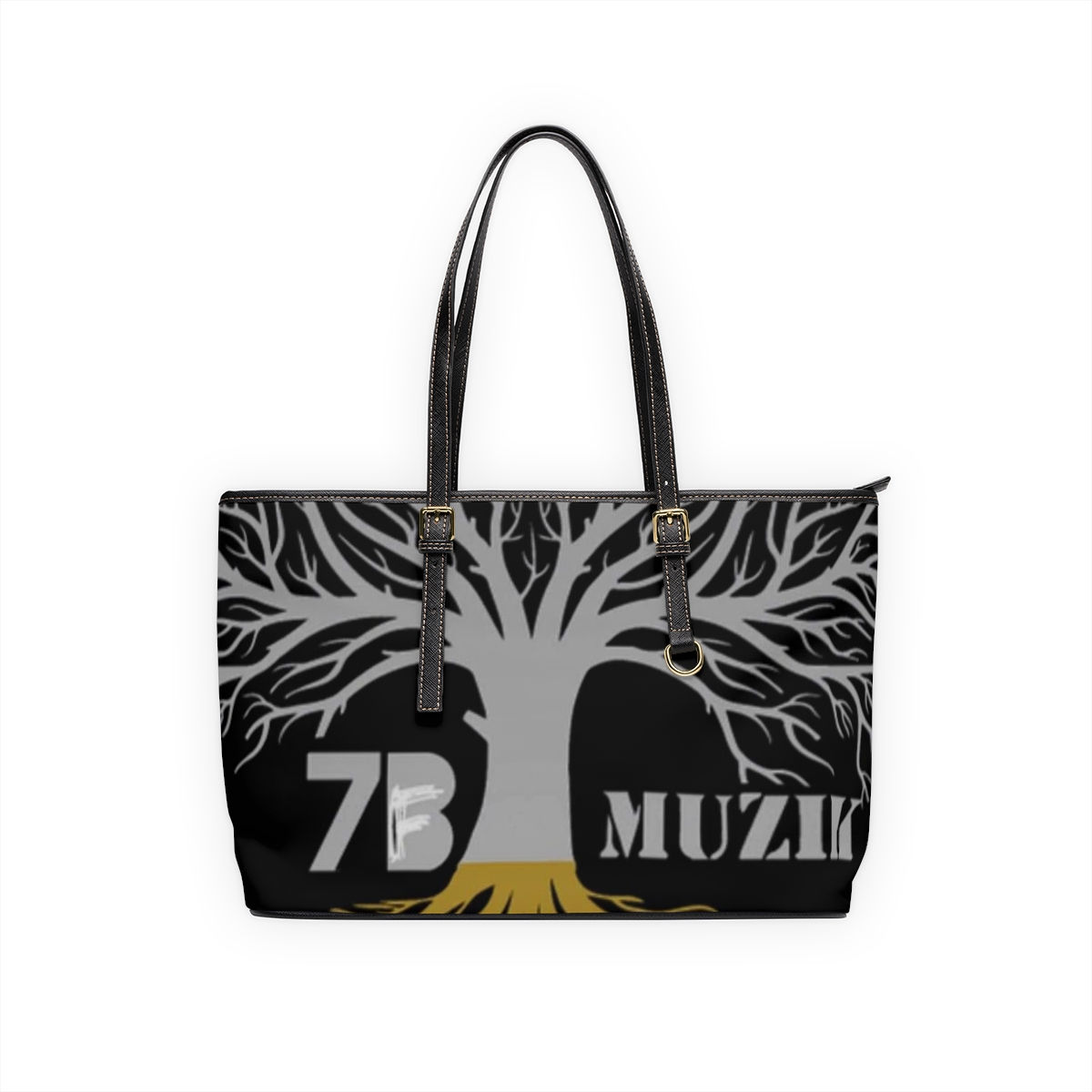 7B Family Tree PU Leather Shoulder Bag