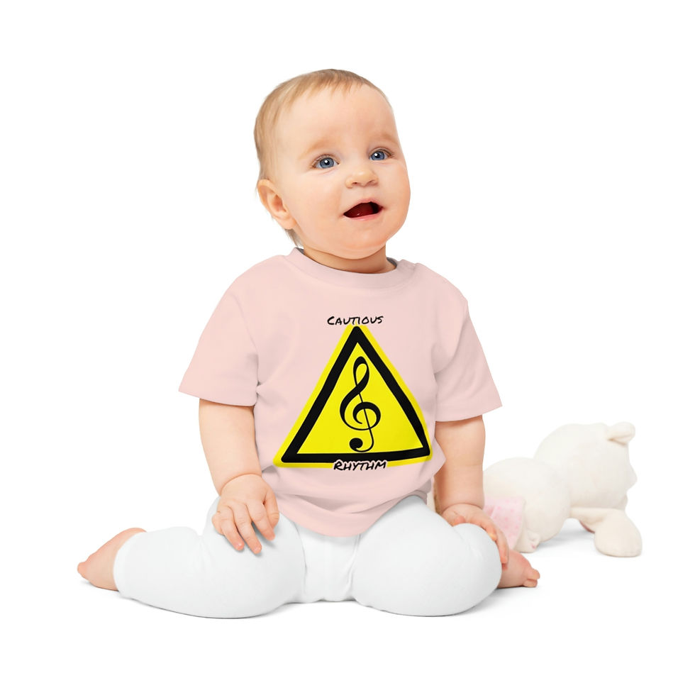Thumbnail: Cautious Rhythm Baby T-Shirt
