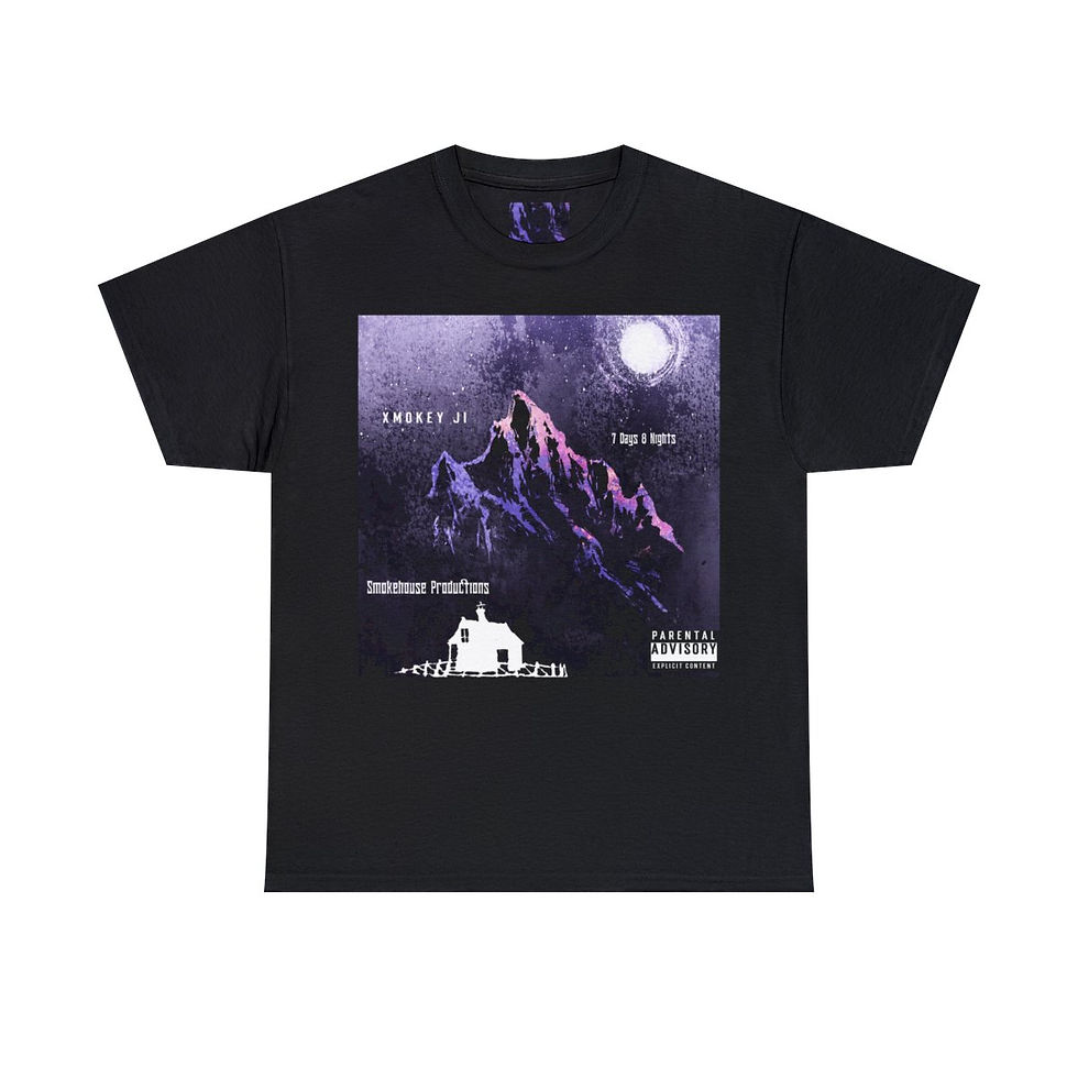 Thumbnail: 7 Days 8 Nights Unisex Heavy Cotton Tee