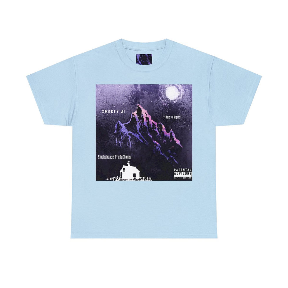 Thumbnail: 7 Days 8 Nights Unisex Heavy Cotton Tee