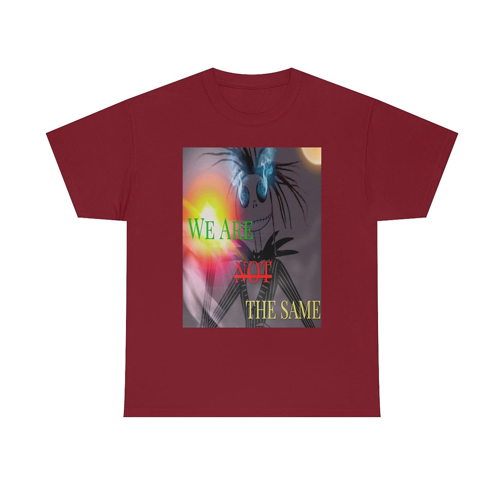 Thumbnail: We Are Not The Same Unisex Heavy Cotton Tee V3