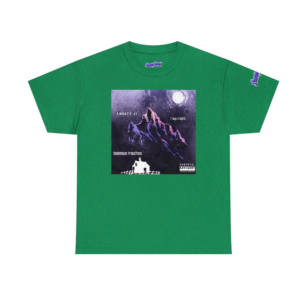 Thumbnail: 7 Days 8 Nights Unisex Heavy Cotton Tee V2