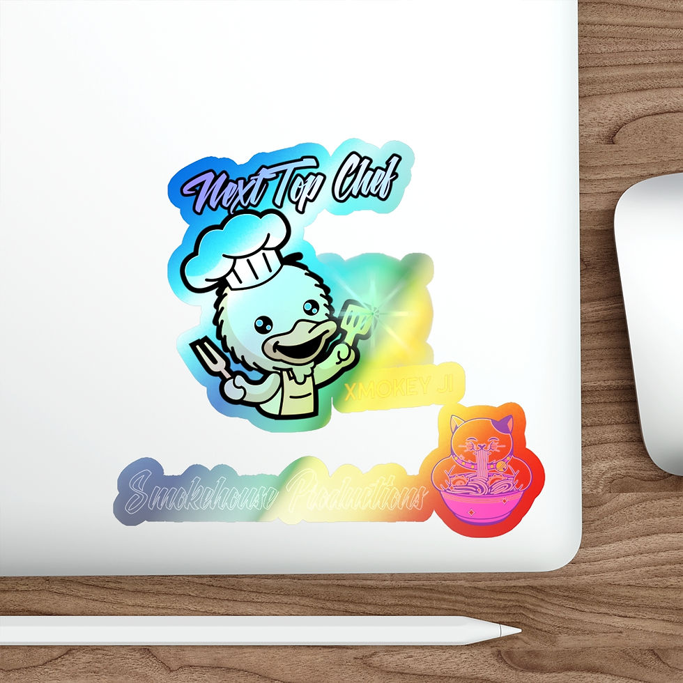 Thumbnail: Next Top Chef Holographic Die-cut Stickers