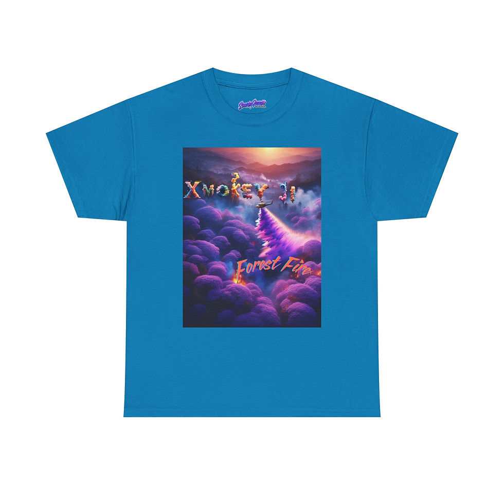 Thumbnail: Forest Fire Unisex Heavy Cotton Tee