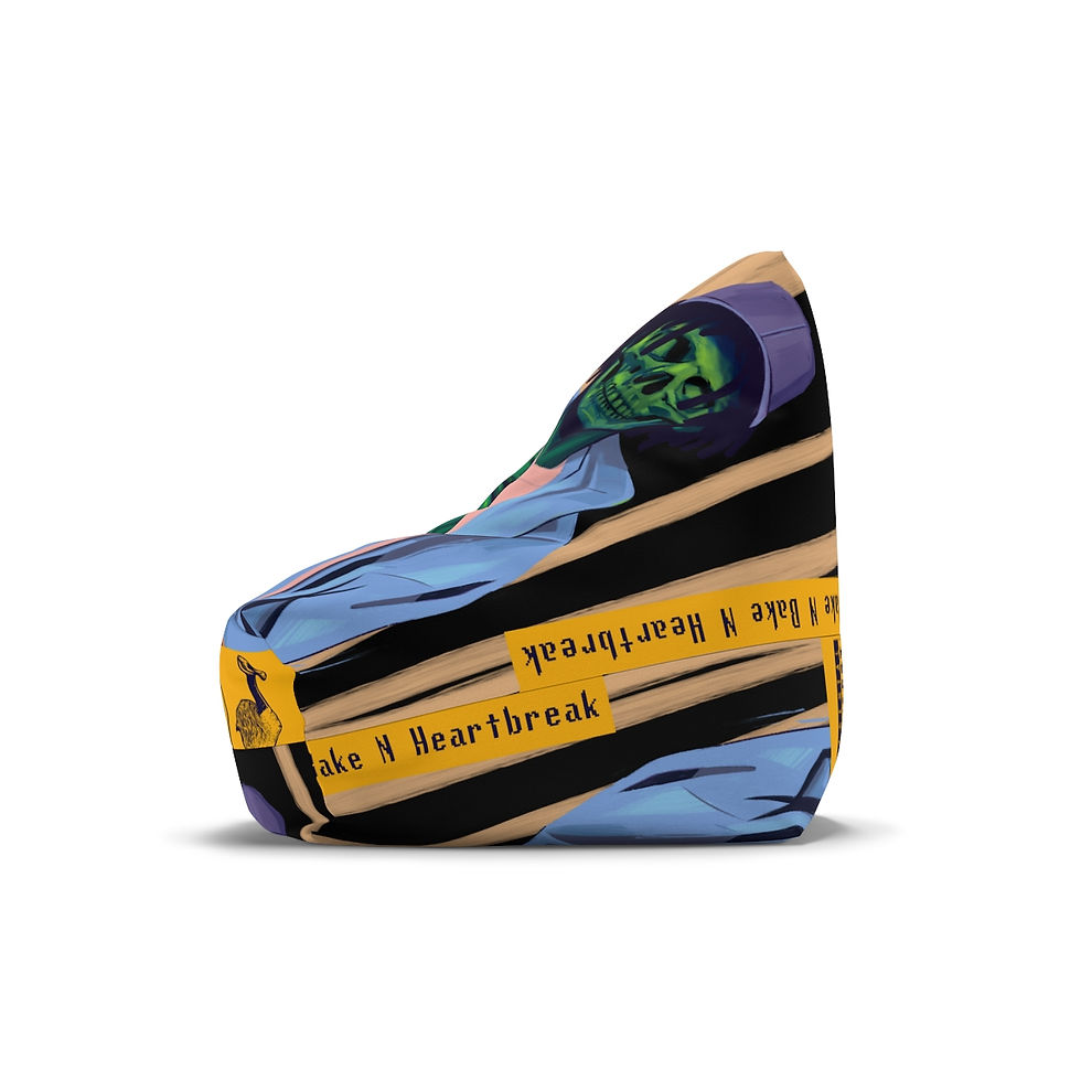 Thumbnail: Wake N Bake N HeartBreak Bean Bag Chair Cover