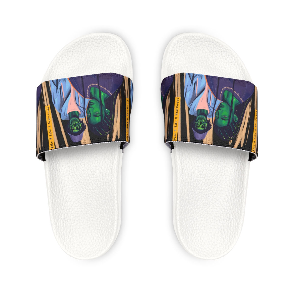 Wake N Bake N Heartbreak Women's Slide Sandals