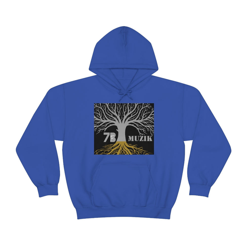 Thumbnail: 7B Family Tree Hooded Sweatshirt