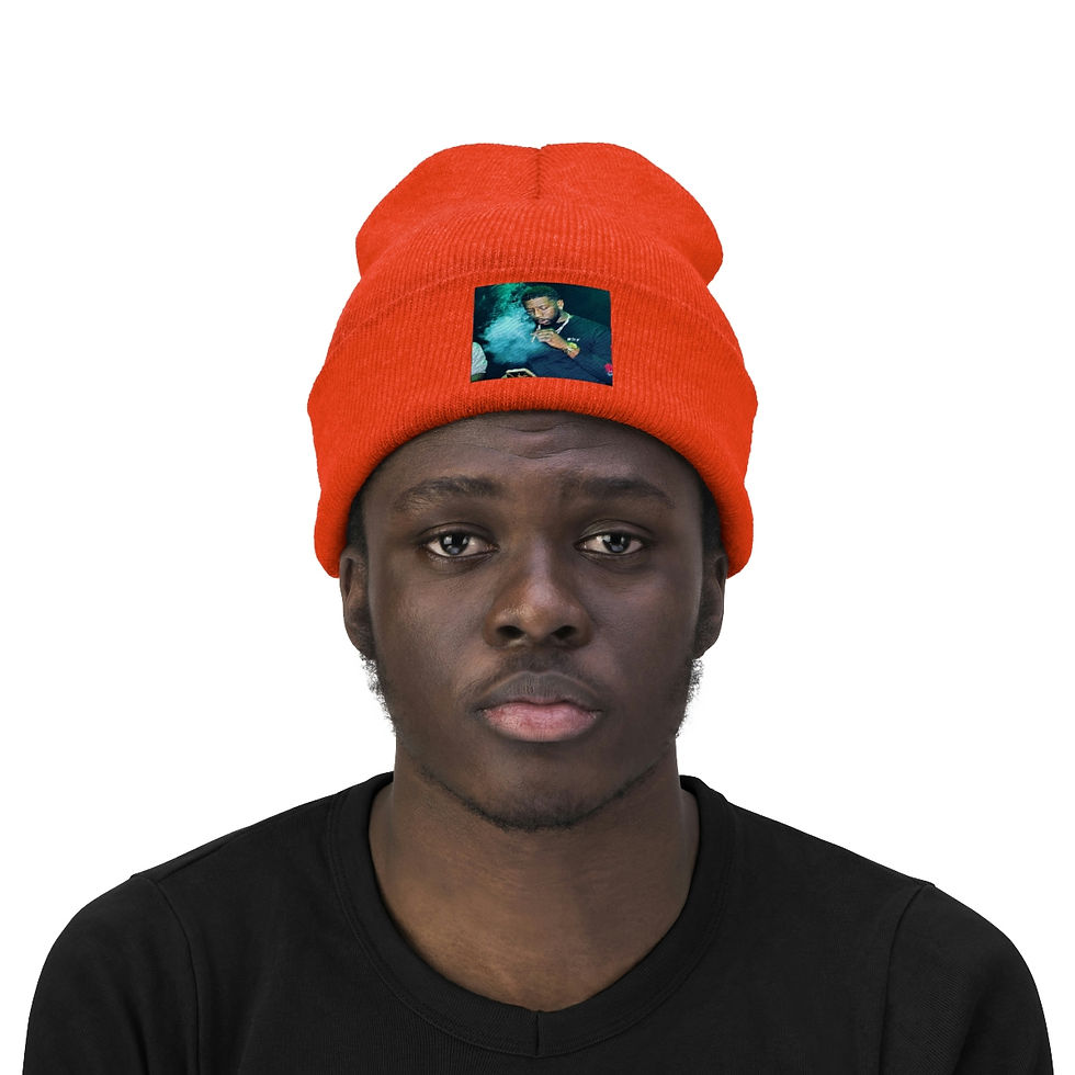 Thumbnail: Flooded Knit Beanie