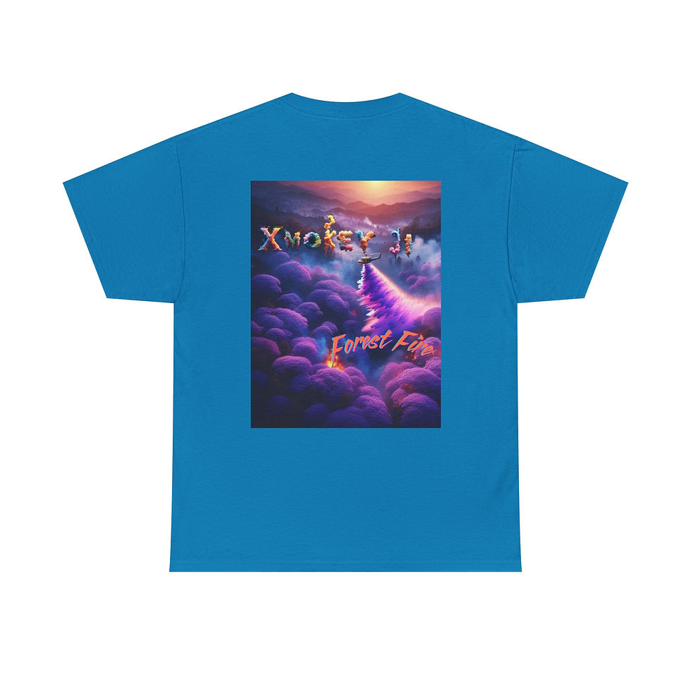Thumbnail: Forest Fire Unisex Heavy Cotton Tee