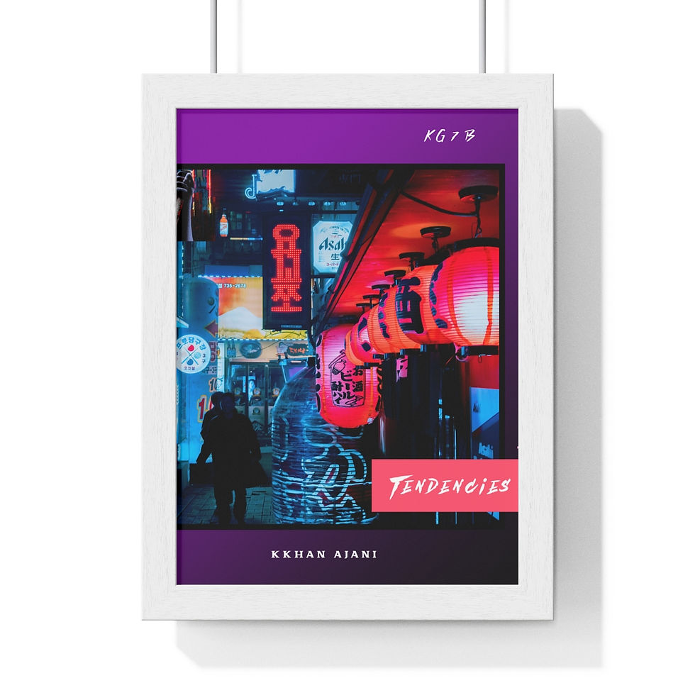 Thumbnail: Teendencies Premium Framed Vertical Poster
