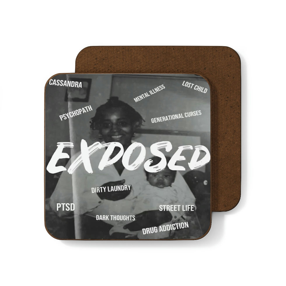 Thumbnail: Exposed Hardboard Back Coaster