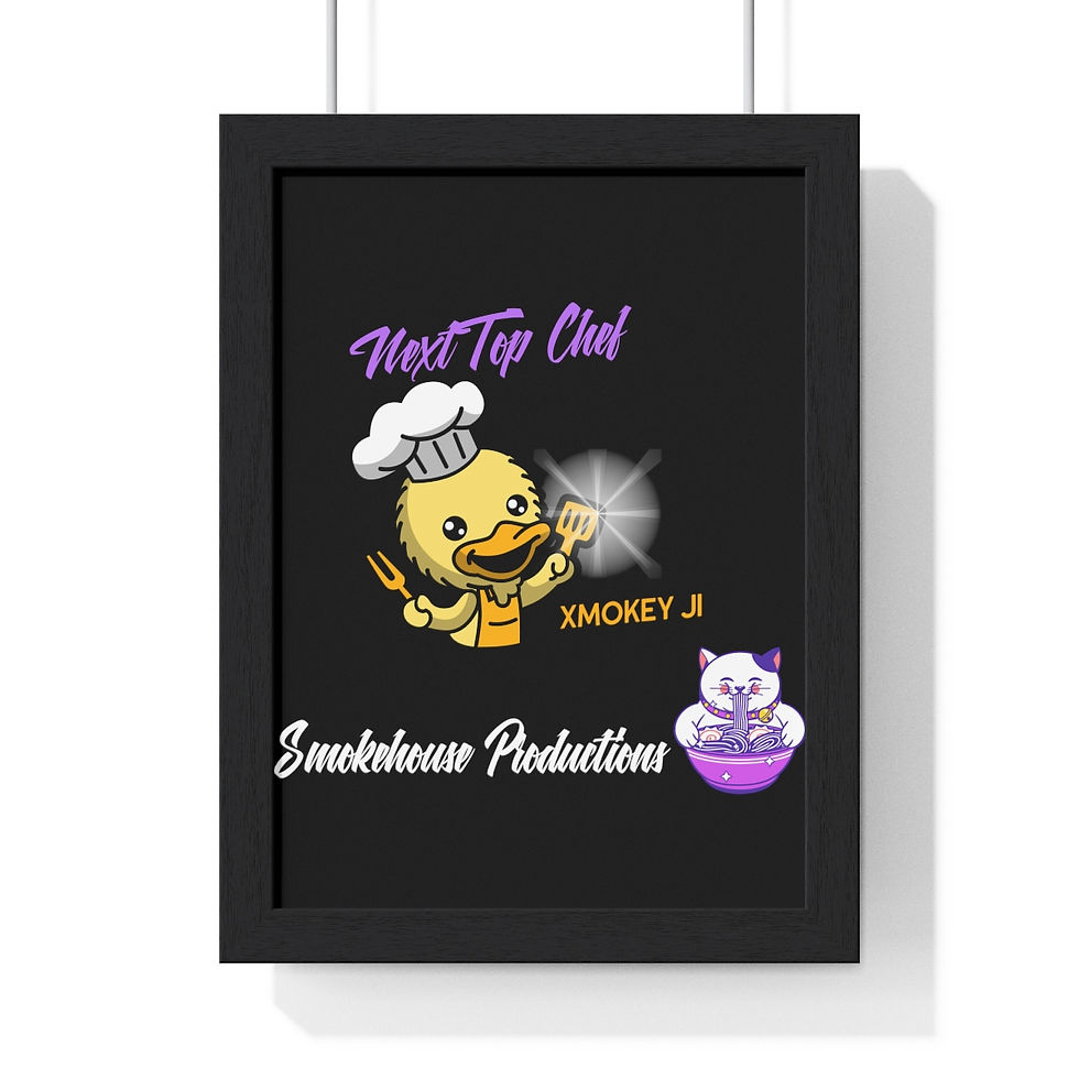 Thumbnail: Next Top Chef Premium Framed Vertical Poster