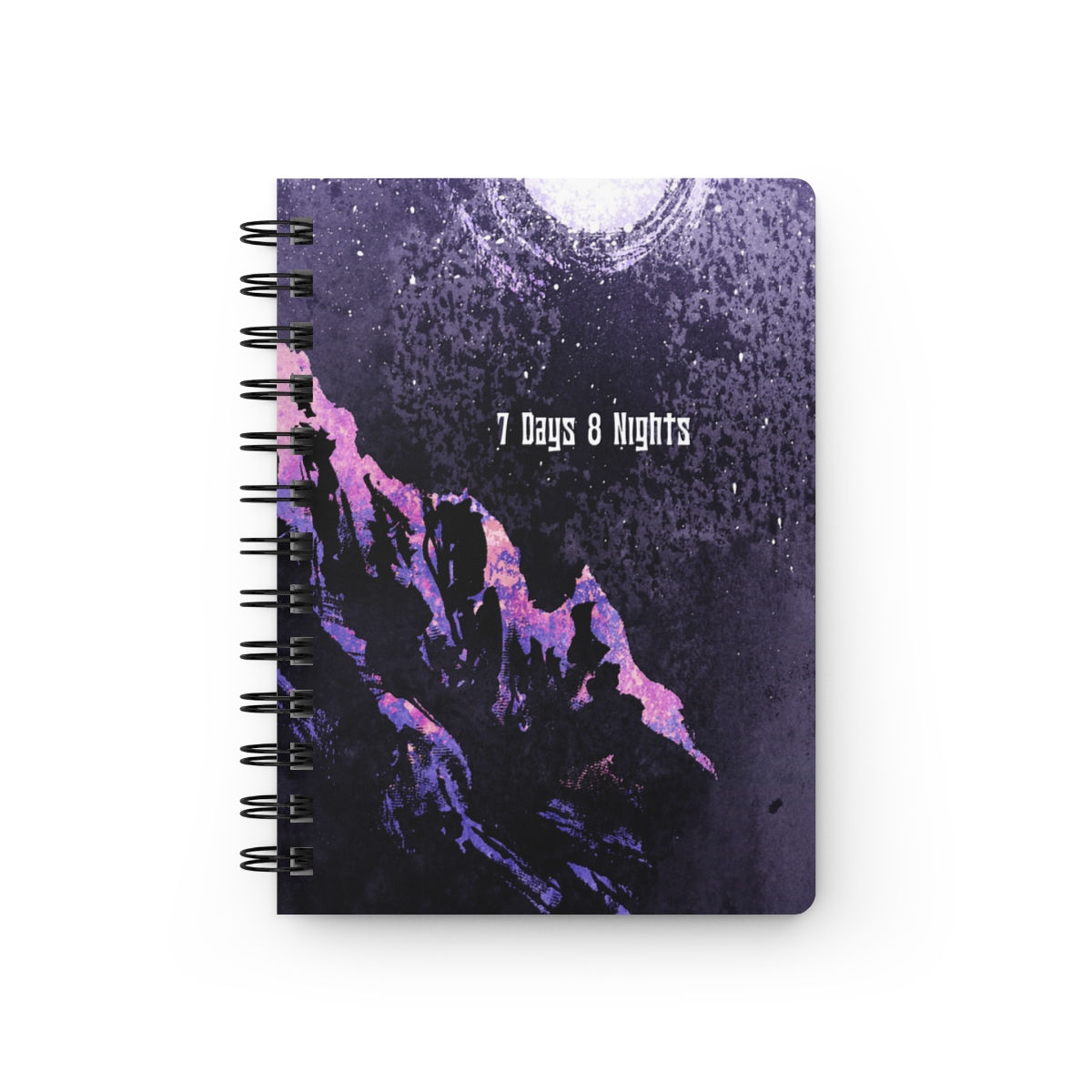 7 Days 8 Nights Spiral Bound Journal