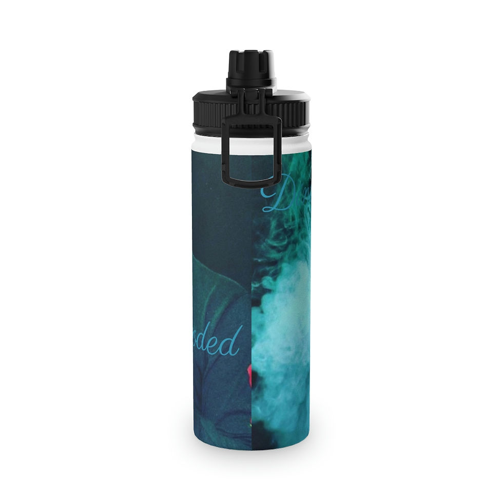 Thumbnail: Flooded Stainless Steel Water Bottle, Sports Lid