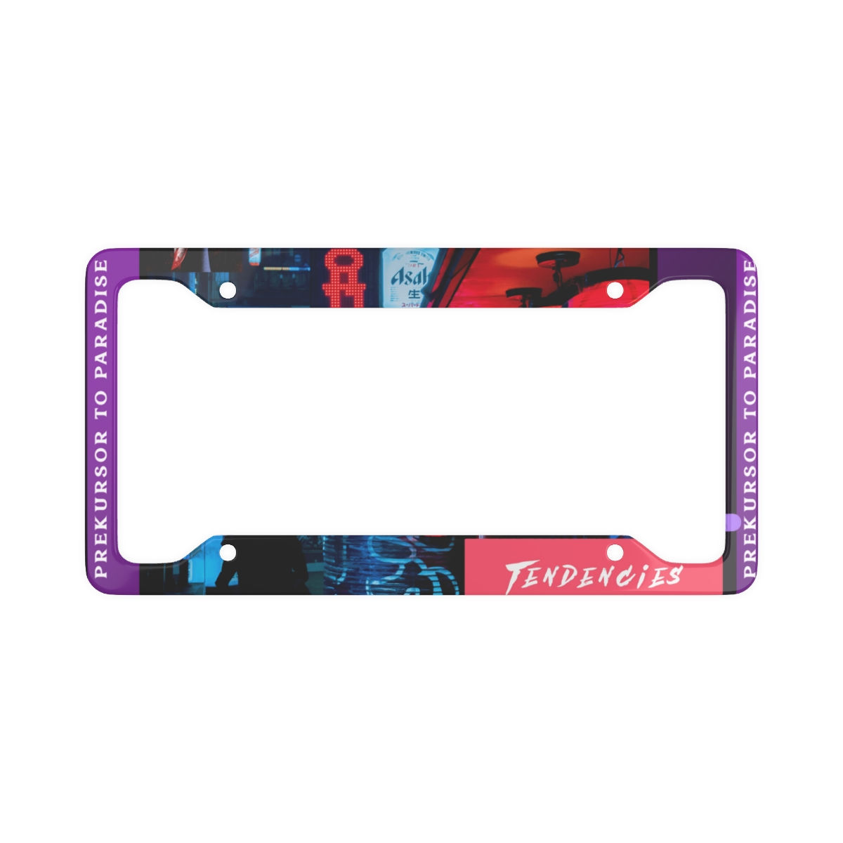 Tendencies License Plate Frame