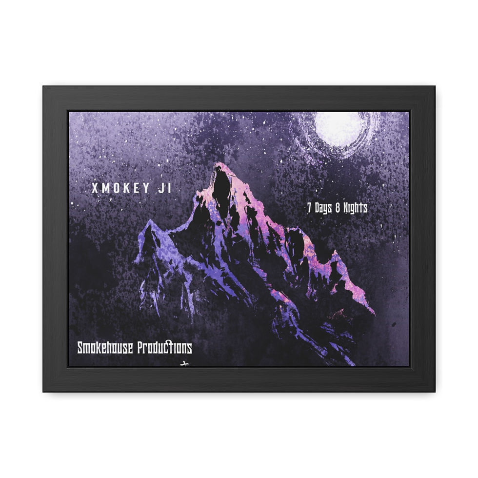 Thumbnail: 7 Days 8 Nights Framed Poster, Horizontal