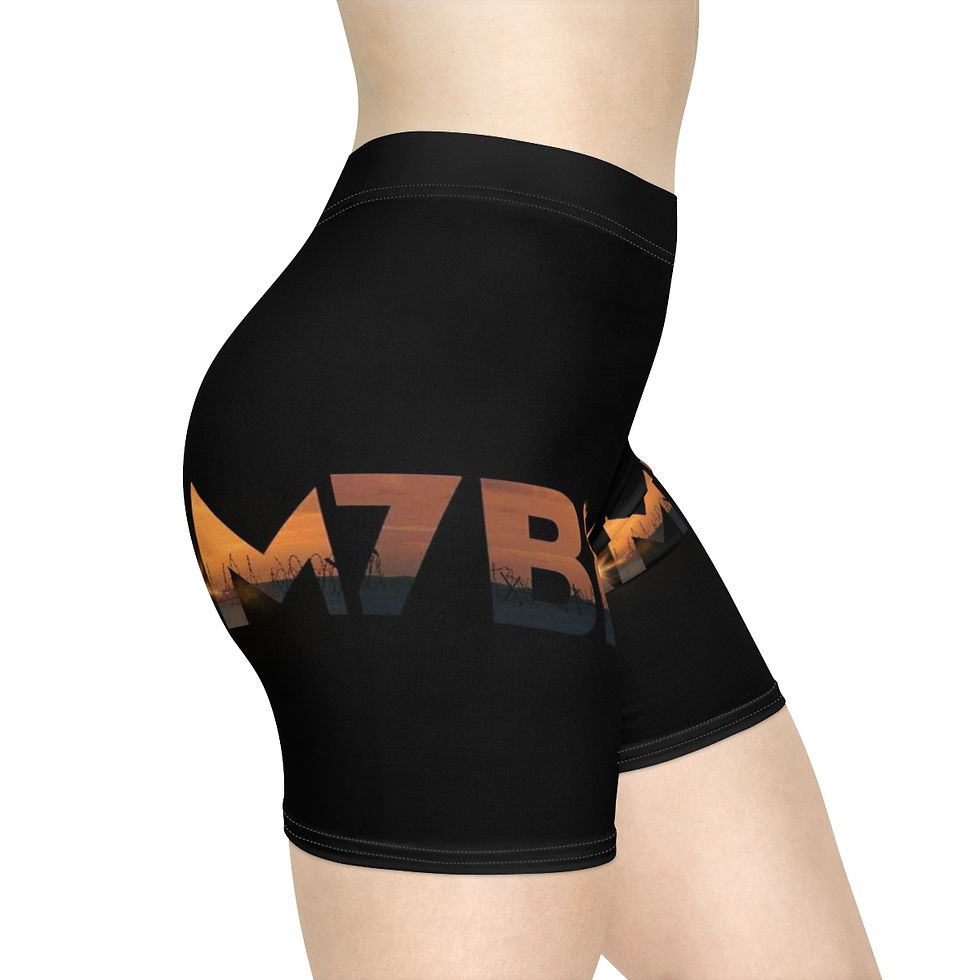 Thumbnail: 7B Fam Women's Biker Shorts