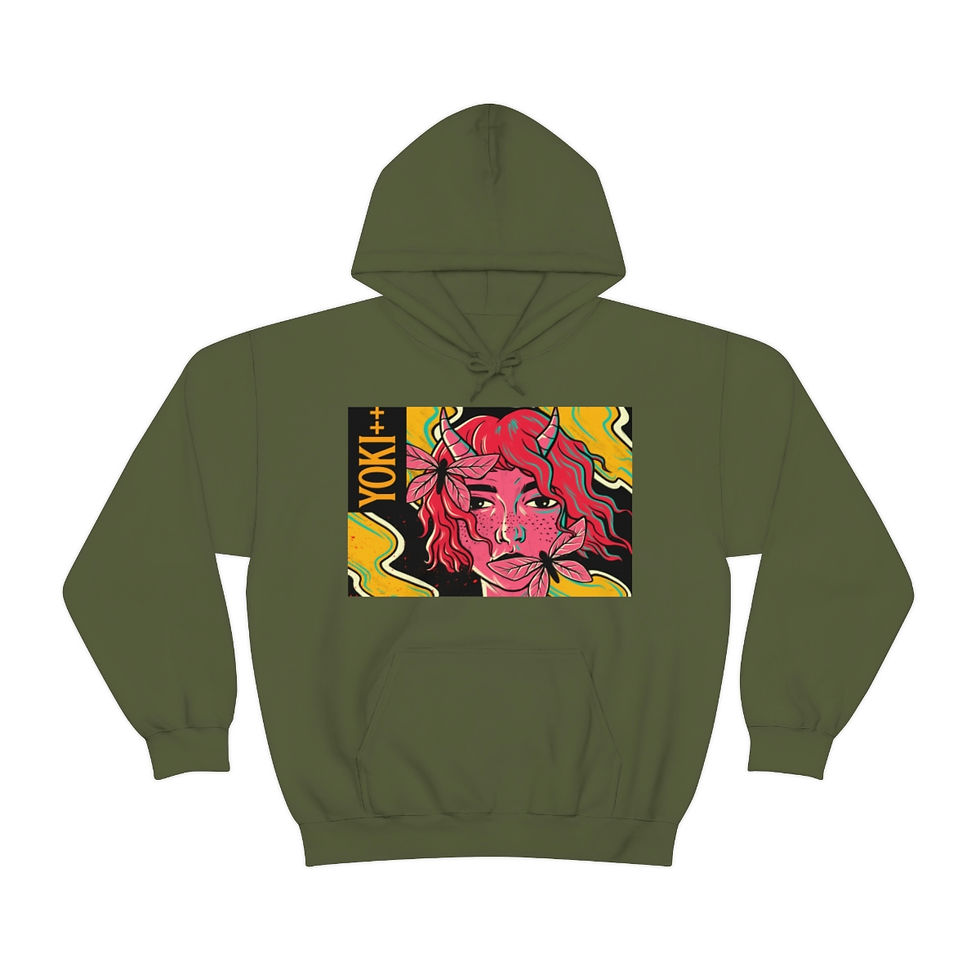 Thumbnail: Yoki++ Unisex Heavy Blend™ Hooded Sweatshirt